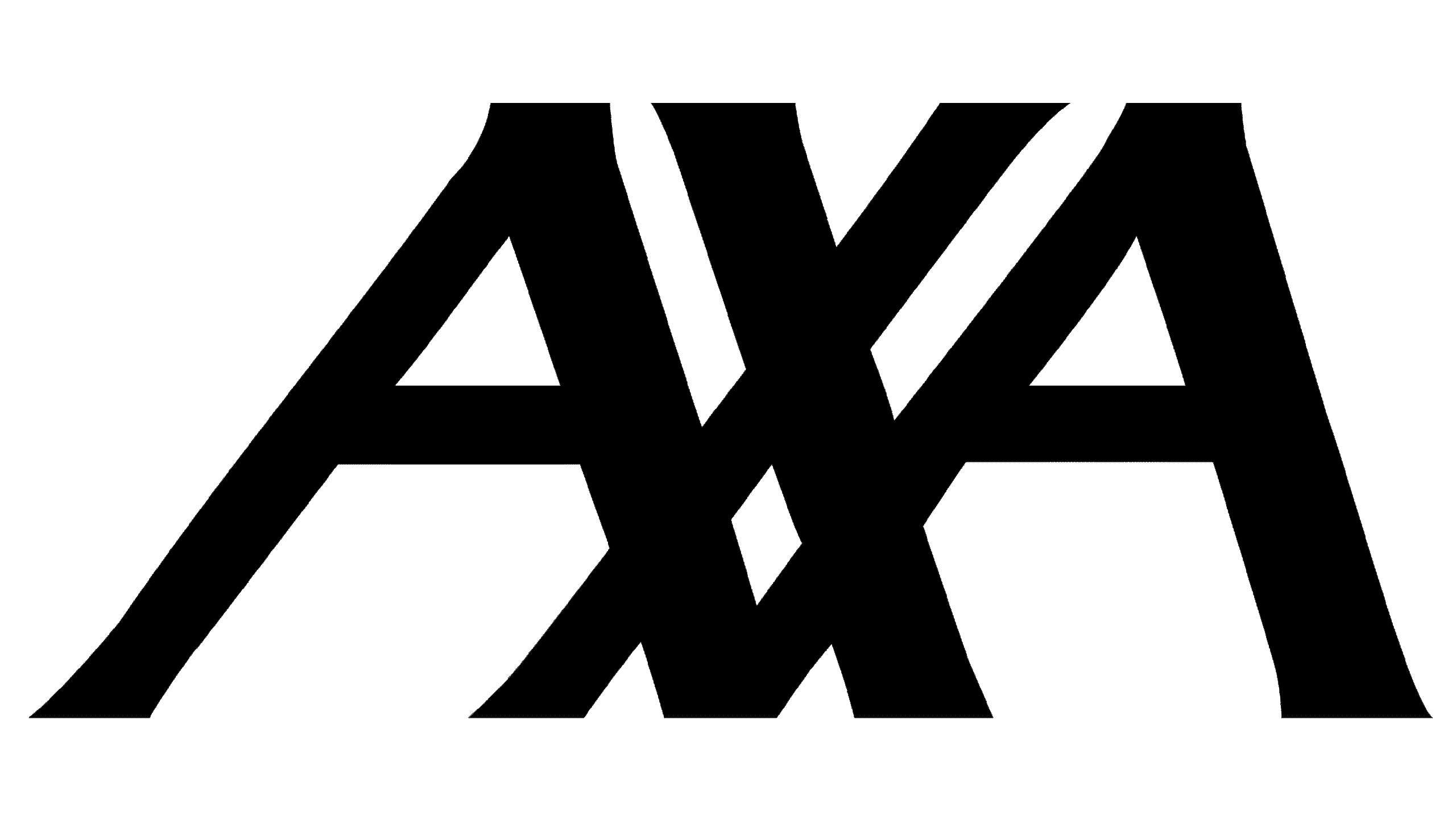 AXA logo bw